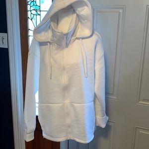 Fabletics white light weight jacket
